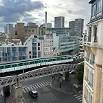 Elegant Eiffel Tower View Flat